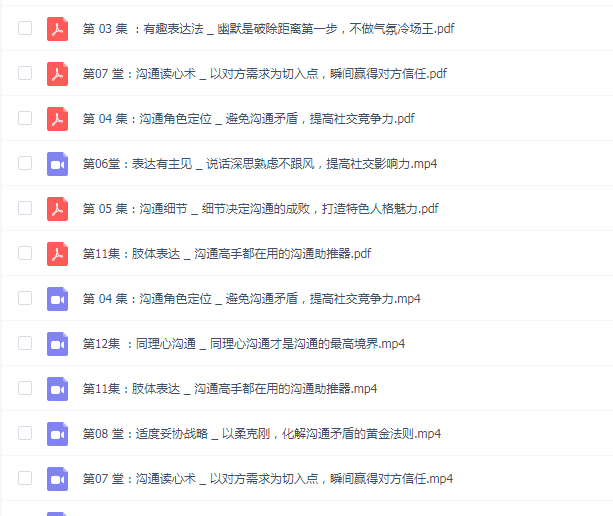 席越高情商沟通教学视频教程情商沟通必修课轻松化解表达难题课